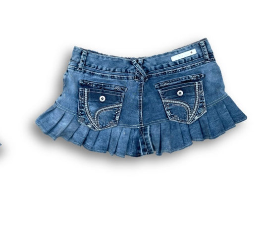 Upcycled Y2K Mini Skirts