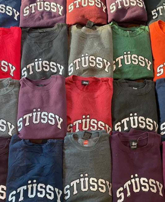 Rework style stussy sweatshirts