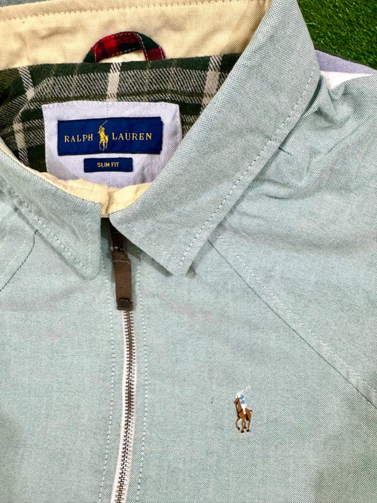 Upcycled Polo RL Harrington jackets