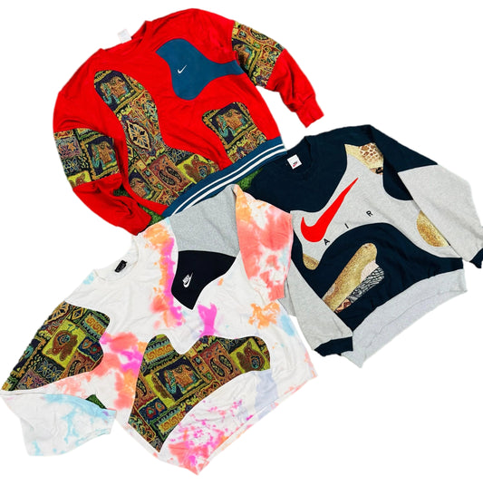 Rework style Nike sweatshirts