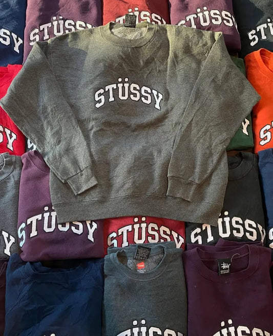 Rework style stussy sweatshirts