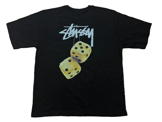 Upcycled Stussy Inspired Logo Printed T-Shirts