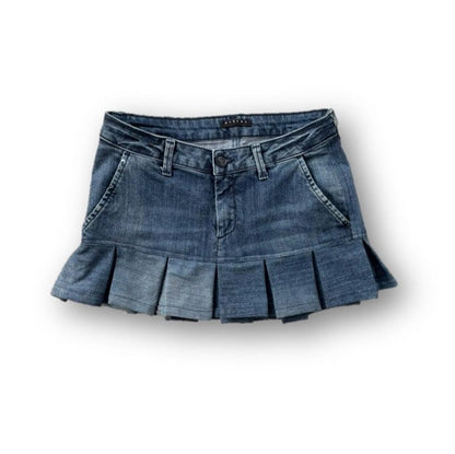 Upcycled Y2K mini skirt